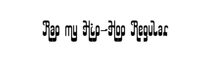 Rap my Hip-Hop Regular  Frei Schriftart Herunterladen