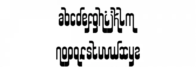 Rap my Hip-Hop Regular Font LOWERCASE