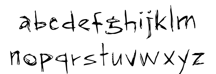 RapJack Font LOWERCASE