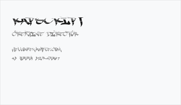 RapScript Business Card