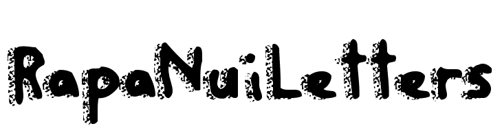 RapaNuiLetters Font