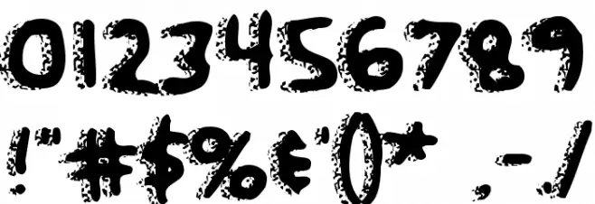 RapaNuiLetters Font OTHER CHARS