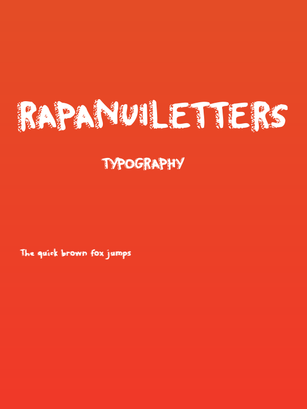 RapaNuiLetters Poster