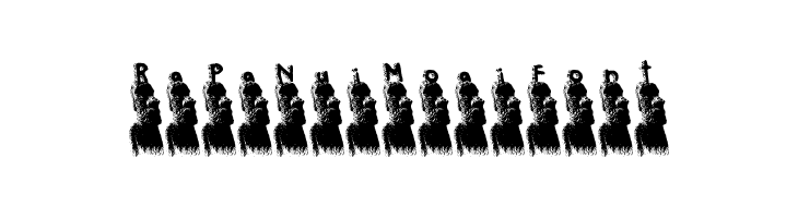 RapaNuiMoaiFont Font