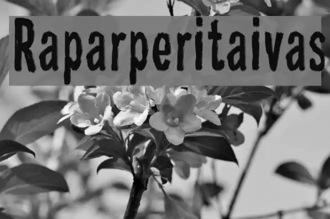 Raparperitaivas Font examples
