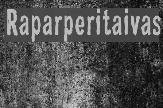 Raparperitaivas Font examples