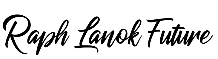 Raph Lanok Future Шрифта