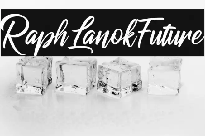 RaphLanokFuture Font examples
