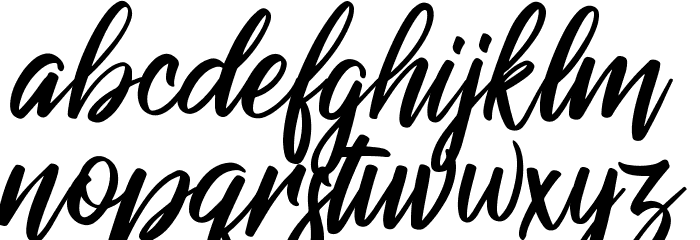 RaphLanokFuture Font LOWERCASE