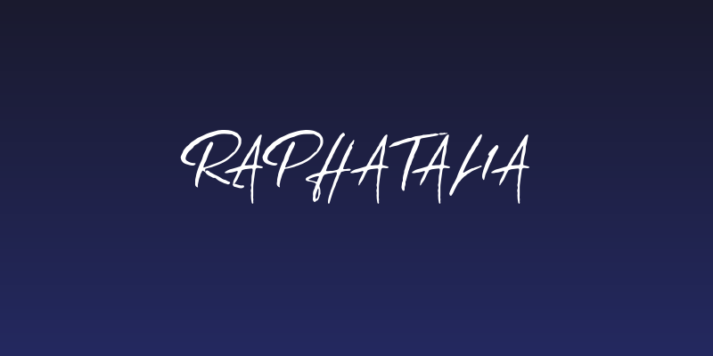 Rapha Talia Social Header
