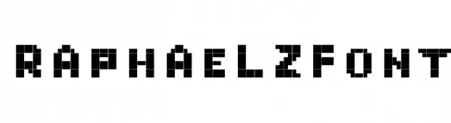 RaphaelZfont  font caratteri gratis