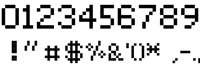 RaphaelZfont Font OTHER CHARS