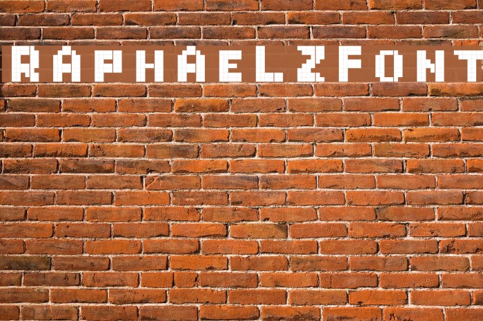 RaphaelZfont Font examples