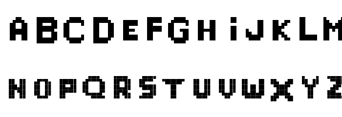 RaphaelZfont Font LOWERCASE