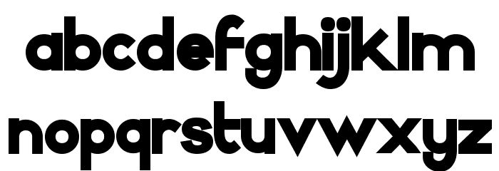 Raphael Font LOWERCASE