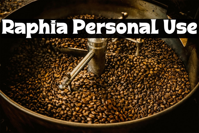 Raphia Personal Use Example 1