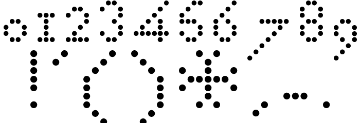 Raphigrafie Font Alte caractere