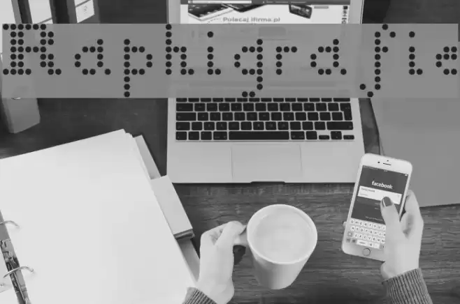 Raphigrafie Font examples