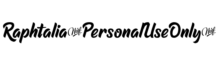 Raphtalia (Personal Use Only)  font caratteri gratis