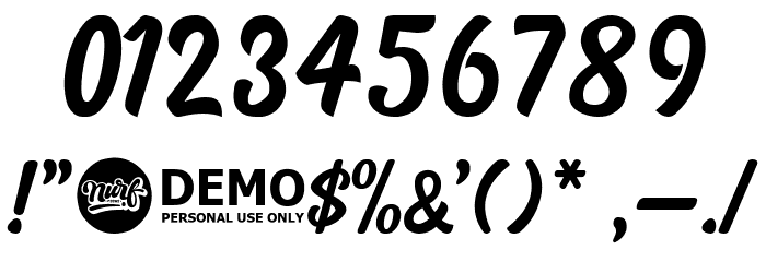 Raphtalia Font OTHER CHARS