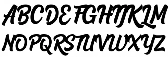 Raphtalia Font Litere mari