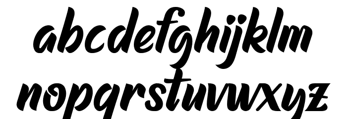Raphtalia Font LOWERCASE