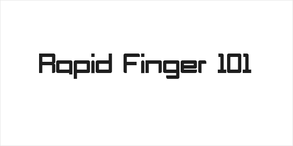 Rapid Finger 101 Logo