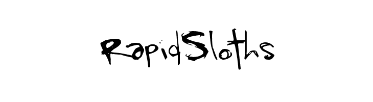 RapidSloths  नि: शुल्क फ़ॉन्ट्स डाउनलोड