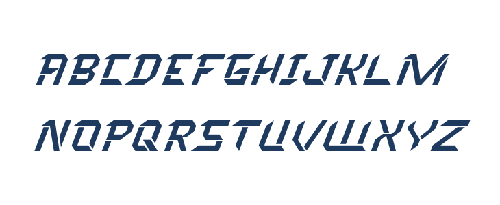 Rapidtech Demo Italic Lowercase