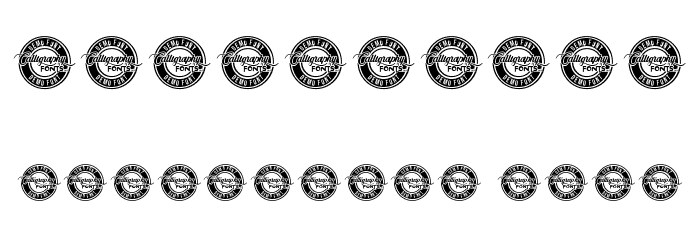 Rapidtech Demo Outline Font OTHER CHARS