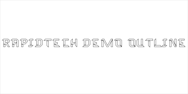 Rapidtech Demo Outline Logo