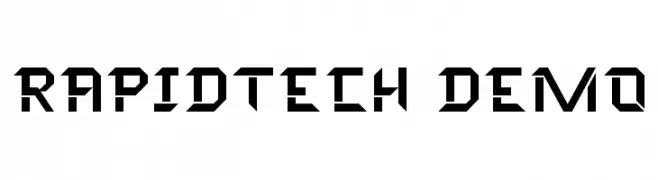 Rapidtech Demo  Free Fonts Download