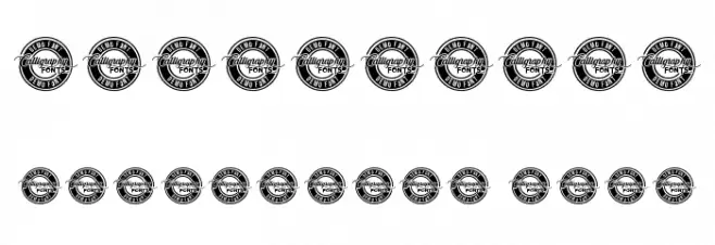 Rapidtech Demo Font OTHER CHARS