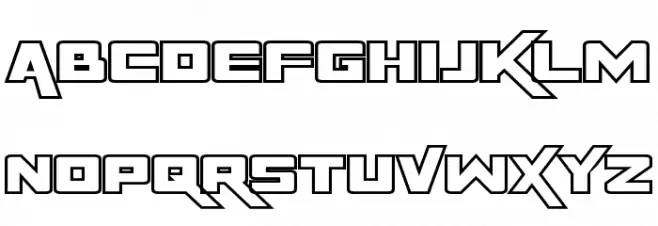 Rapier Zero Outline Fuentes MINÚSCULAS