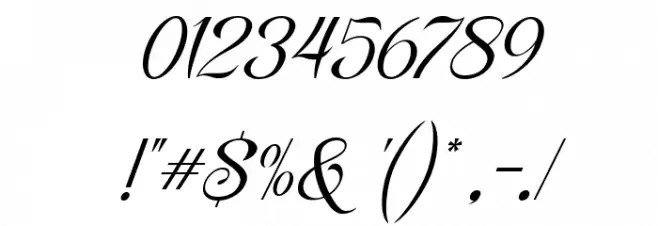 Rapiola DEMO Regular Caratteri ALTRI CARATTERI