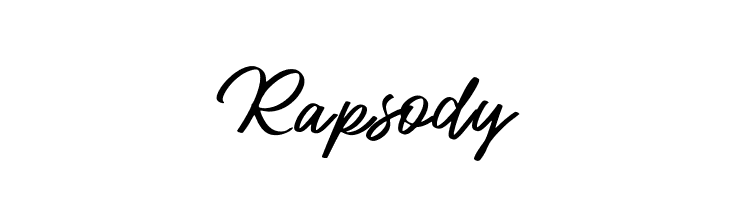 Rapsody  नि: शुल्क फ़ॉन्ट्स डाउनलोड