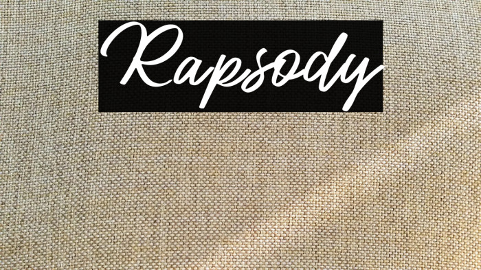 Rapsody Example 2