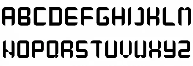 Raptor Regular フォント 大文字