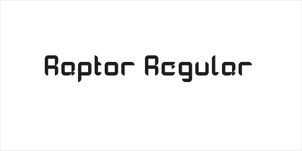 Raptor Regular Logo