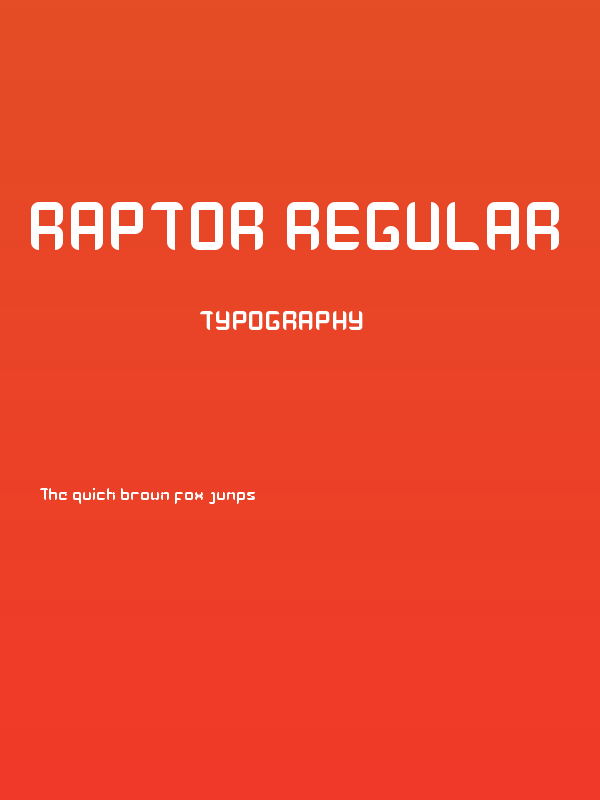 Raptor Regular Poster