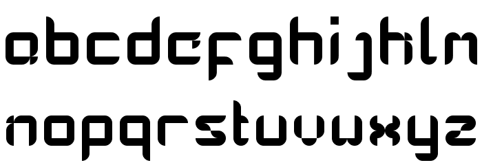 Raptor Regular Font LOWERCASE