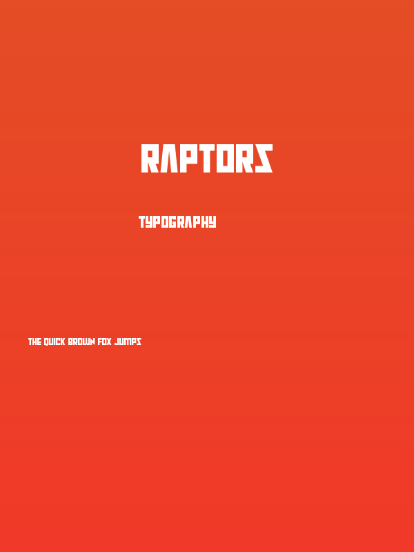 Raptors Poster