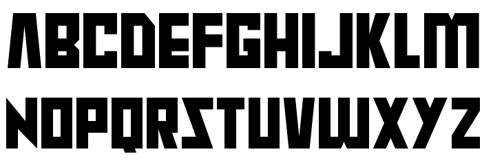 Raptors Font LOWERCASE