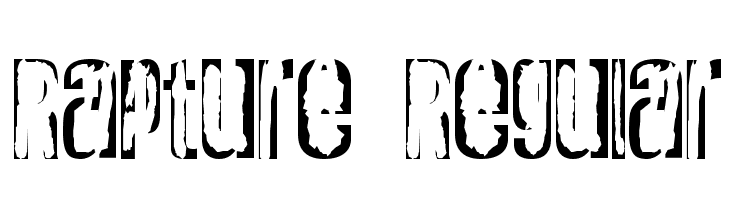 Rapture Regular  baixar fontes gratis