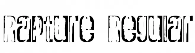 Rapture Regular  免费字体下载
