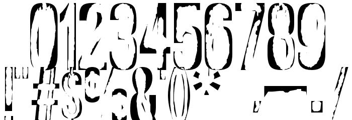 Rapture Regular Font OTHER CHARS