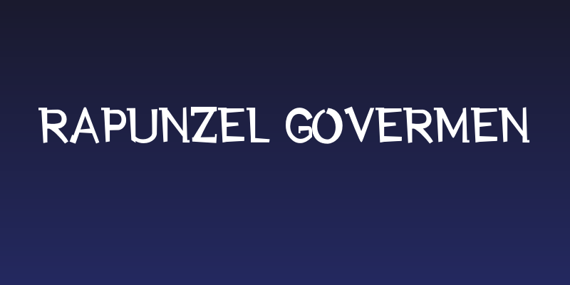 Rapunzel Govermen Social Header