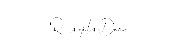 Raqila Demo  Descarca Fonturi Gratis
