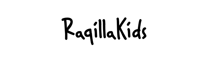 RaqillaKids  नि: शुल्क फ़ॉन्ट्स डाउनलोड