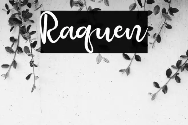 Raquen Font examples
